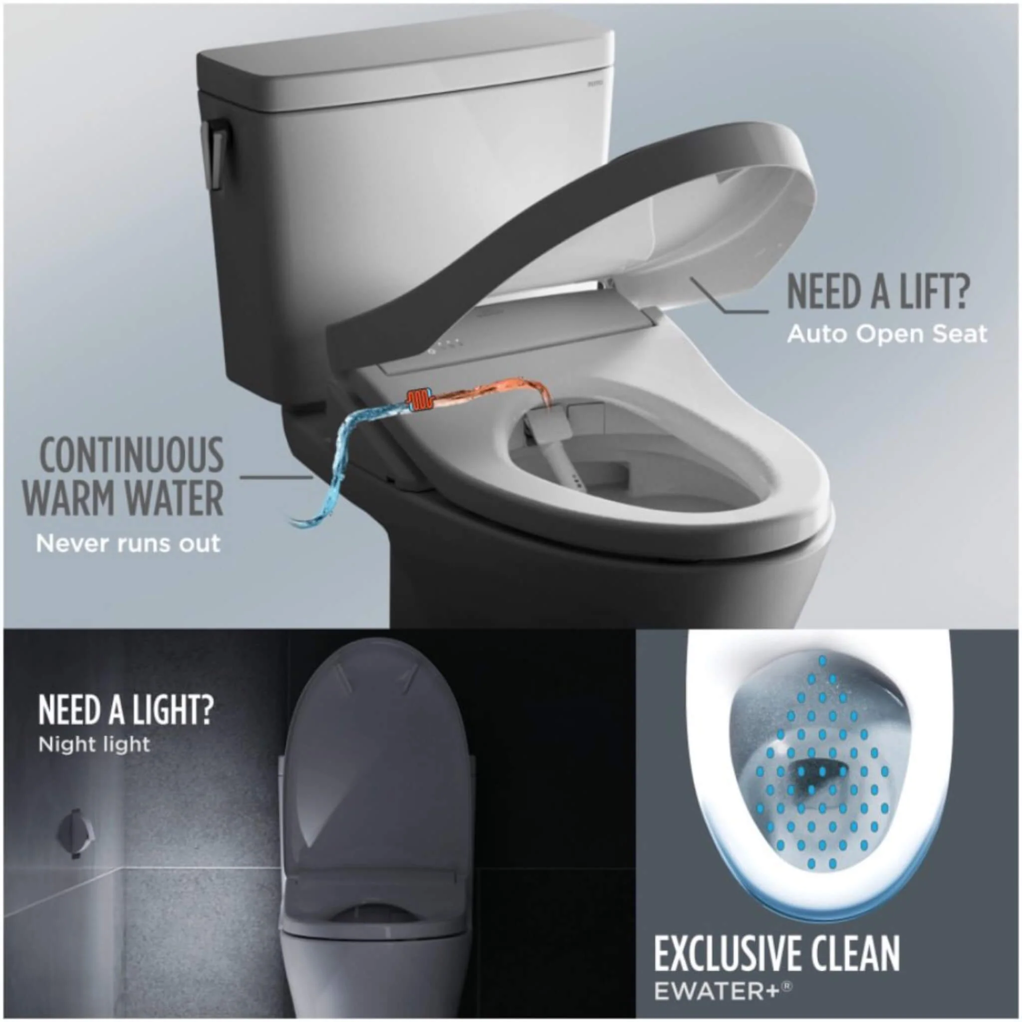 [MW4544726CUFGA#01] TOTO Drake II Washlet S7 And 1.0 GPF Elongated Chair Height Bidet Toilet (SAK70831) - Image 11