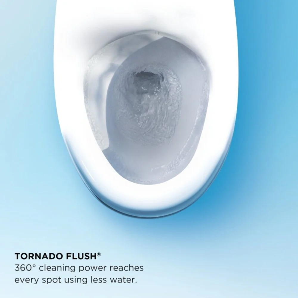 [MW4743074CEFG#01] TOTO Vespin II Washlet C2 With 1.28 GPF Elongated Bidet Toilet (SAK38540) - Image 4