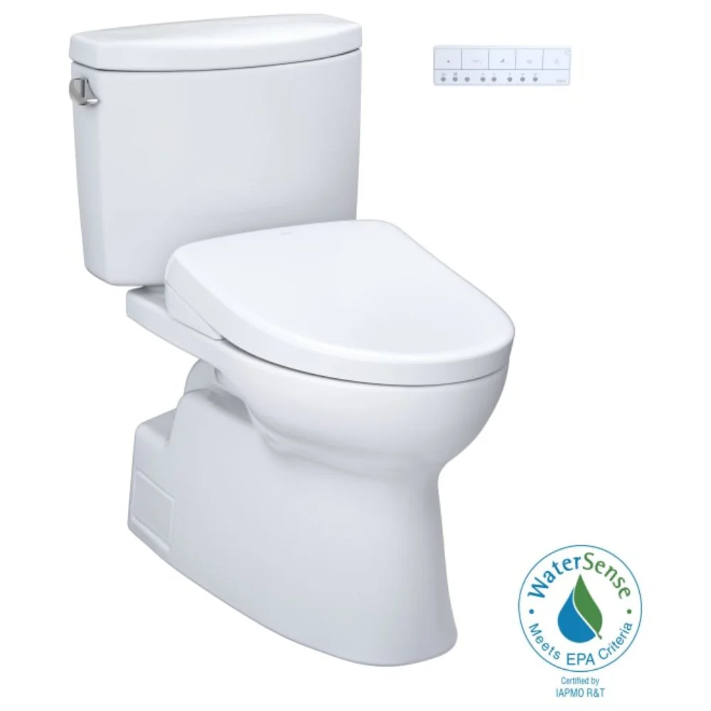 [MW4744726CEFG#01] TOTO Vespin II 1.28 GPF Chair Height Elongated Toilet With Washlet+ S7 Bidet Seat (SAK26135) - Image 21