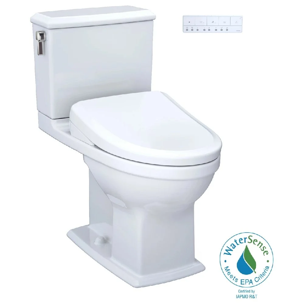 [MW4944734CEMFG#01] TOTO Connelly 1.28 GPF And 0.9 GPF Elongated Toilet With S7A Auto Open Bidet Seat (SAK24169) - Image 20