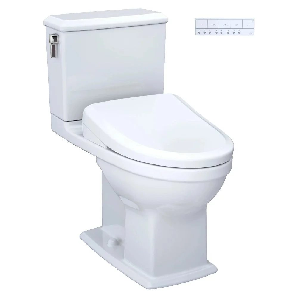 [MW4944734CEMFG#01] TOTO Connelly 1.28 GPF And 0.9 GPF Elongated Toilet With S7A Auto Open Bidet Seat (SAK24169) - Image 3