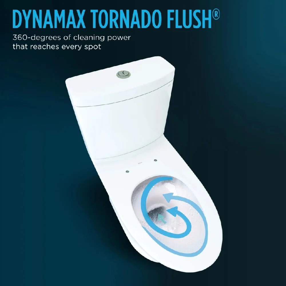 [MW4944734CEMFG#01] TOTO Connelly 1.28 GPF And 0.9 GPF Elongated Toilet With S7A Auto Open Bidet Seat (SAK24169) - Image 7