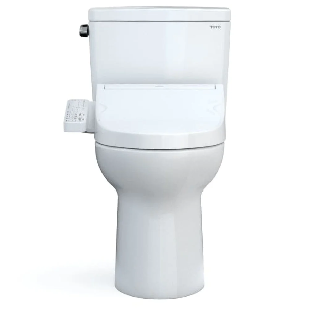 [MW7763074CEFG#01] TOTO Drake Washlet C2 And 1.28 GPF Left Hand Lever With Elongated Universal Height Bidet Toilet (SAK01352) - Image 17