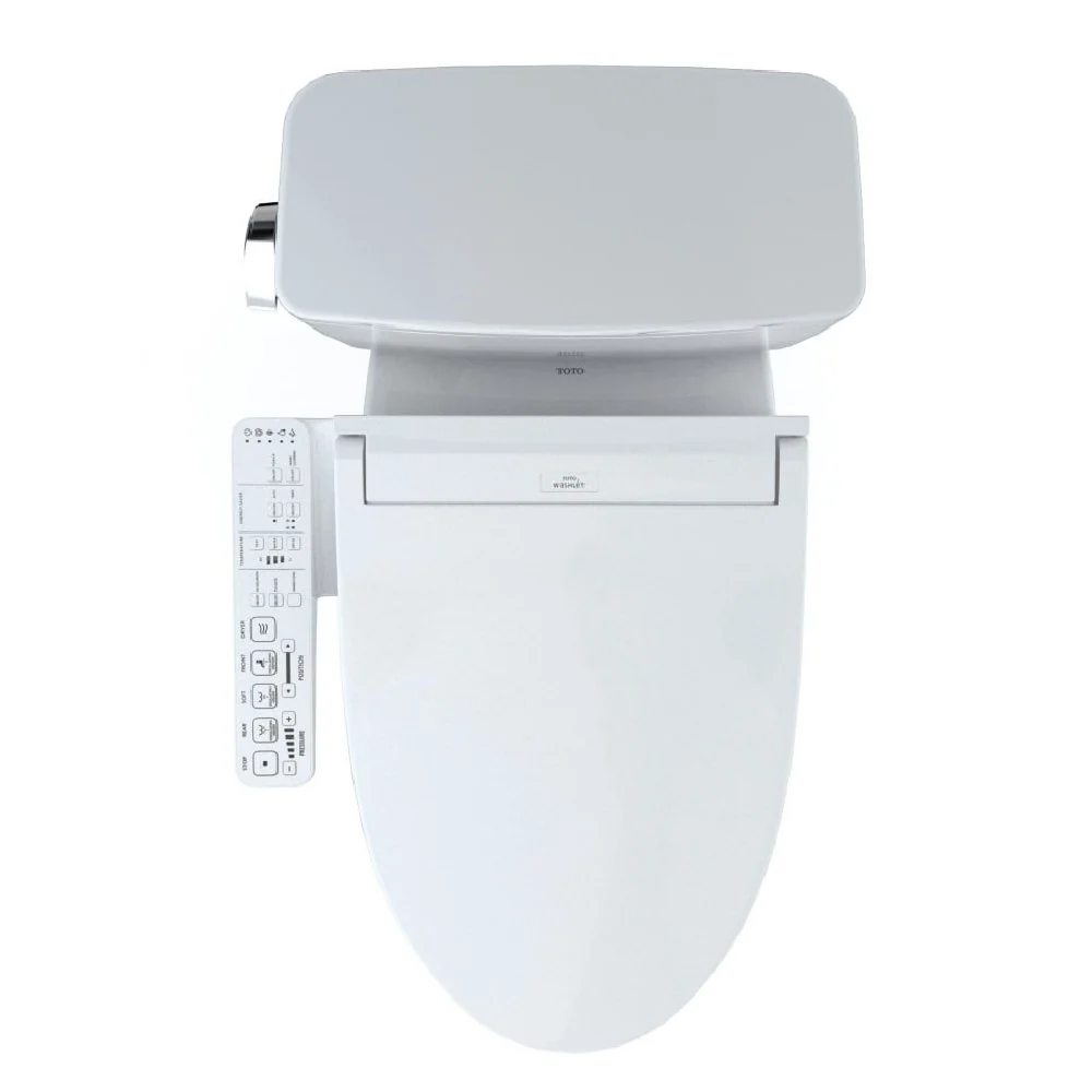 [MW7763074CEFG.10#01] TOTO Drake 1.28 GPF With Washlet C2 Elongated Bidet Toilet And 10" Rough In (SAK73915) - Image 21