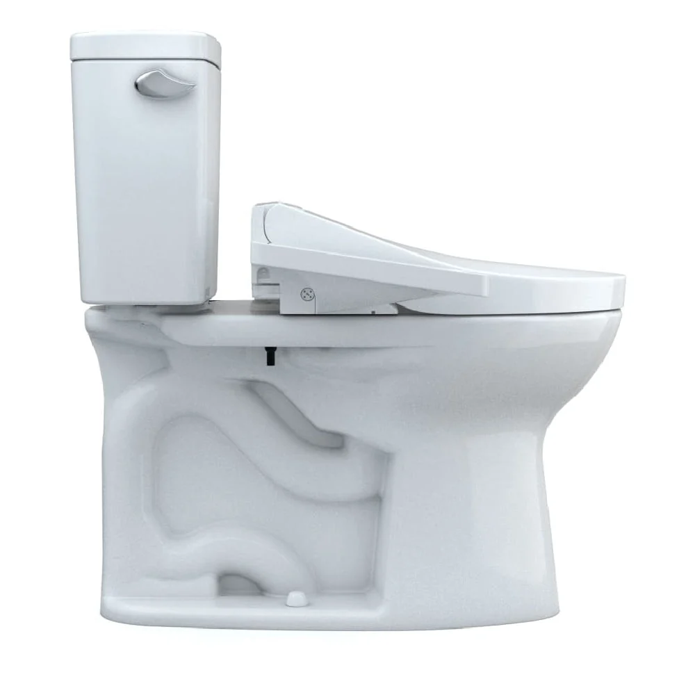 [MW7763074CEG#01] TOTO Drake 1.28 GPF Two Piece Elongated With Left Hand Lever And Washlet C2 Bidet Seat (SAK87823) - Image 16