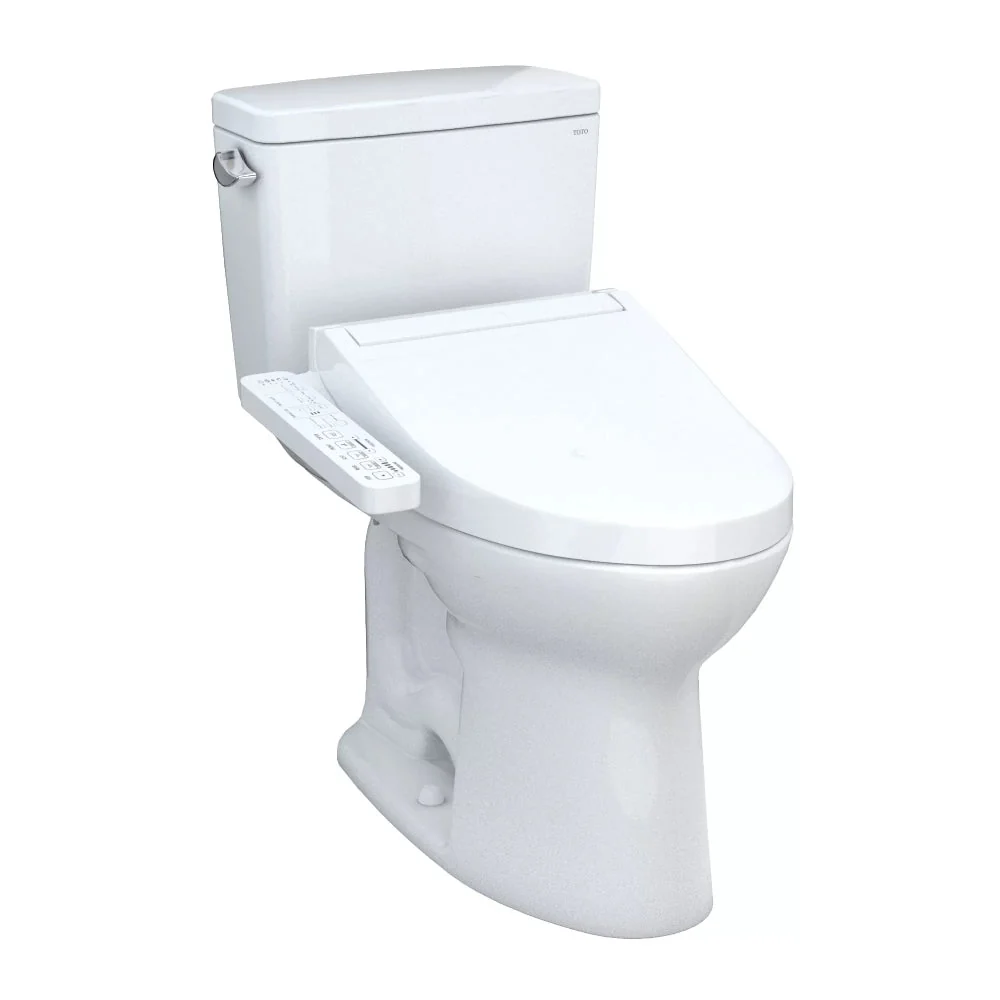 [MW7763074CEG#01] TOTO Drake 1.28 GPF Two Piece Elongated With Left Hand Lever And Washlet C2 Bidet Seat (SAK87823) - Image 17