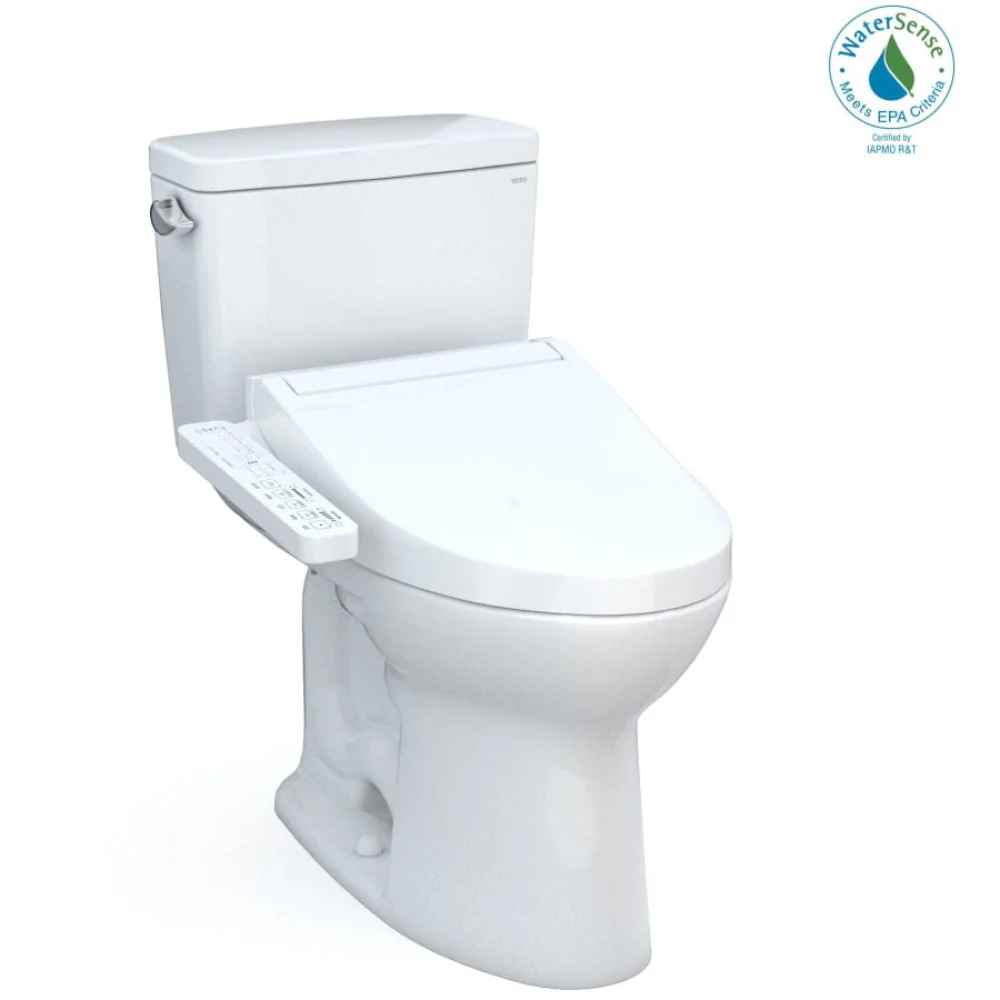 [MW7763074CEG#01] TOTO Drake 1.28 GPF Two Piece Elongated With Left Hand Lever And Washlet C2 Bidet Seat (SAK87823) - Image 22