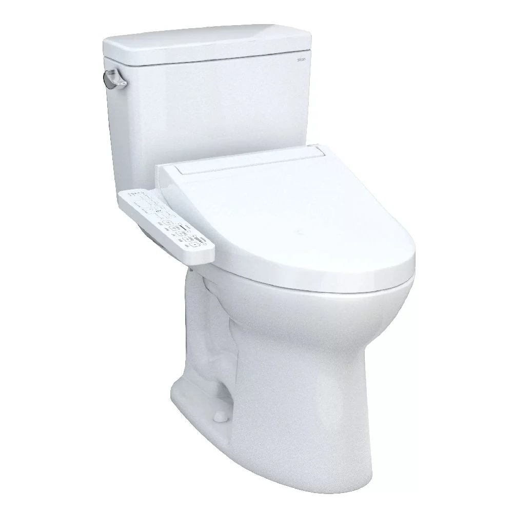 [MW7763074CSFG.10#01] TOTO Drake Washlet C2 With 1.6 GPF Universal Height Bidet Toilet With Left Hand Lever (SAK75918) - Image 3