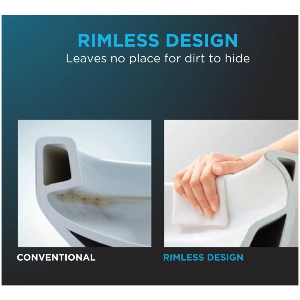 [MW7763074CSG#01] TOTO Drake 1.6 GPF And Washlet C2 With Left Hand Lever Elongated Bidet Toilet (SAK36982) - Image 16