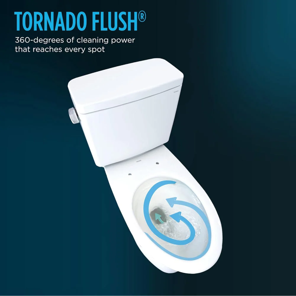 [MW7763084CSFG#01] TOTO Drake C5 Bidet Seat With 1.6 GPF UH Washlet Toilet (SAK75939) - Image 9