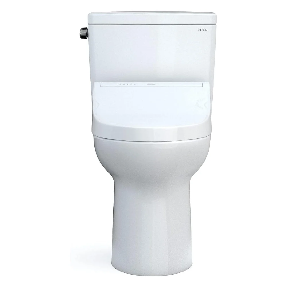 [MW7763084CSFG.10#01] TOTO Drake 1.6 GPF ELongated Chair Height Toilet With C5 Soft Close Bidet Seat (SAK71312)