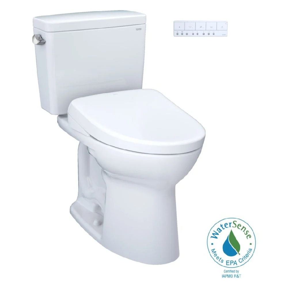 [MW7764726CEFG#01] TOTO Drake 1.28 GPF Electric Chair Height Toilet With Washlet S7 Heated Bidet Seat And Tornado Flush (SAK36508) - Image 19