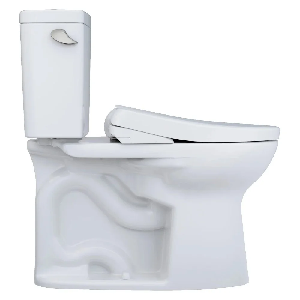[MW7764726CEFGA.10#01] TOTO Drake 1.28 GPF Universal Height Toilet 10" Rough In With Washlet S7 Bidet Seat (SAK32478) - Image 16