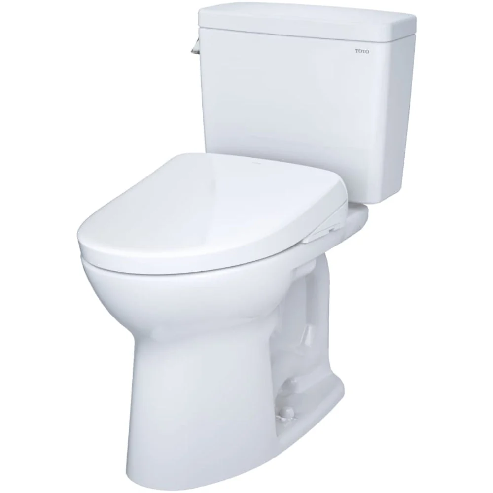 [MW7764726CSFG#01] TOTO Drake 1.6 GPF Elongated Chair Height Toilet With Washlet S7 Heated Bidet Seat And Night Light (SAK56817) - Image 15