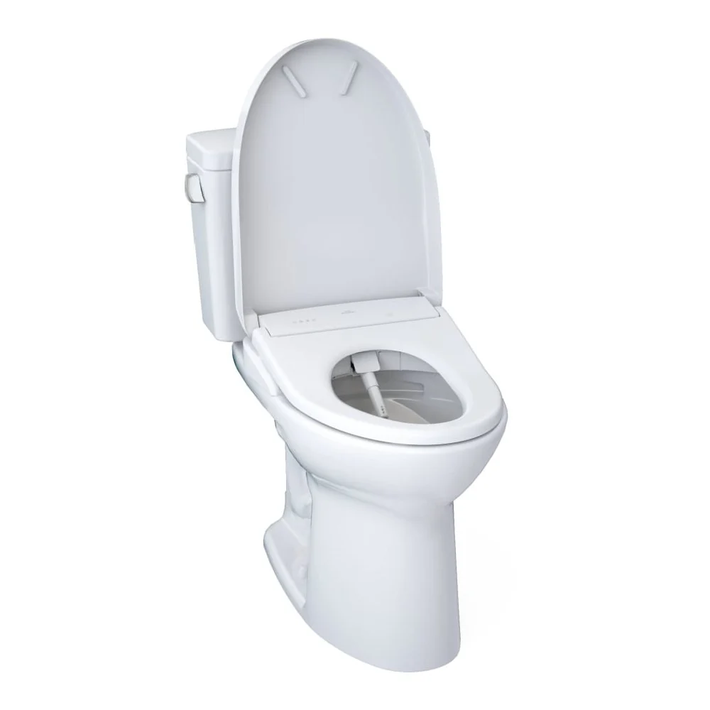 [MW7764736CEFG.10#01] TOTO Drake 1.28 GPF Universal Height Toilet With S7A Auto Open Bidet Seat And 10" Rough In (SAK32529) - Image 15
