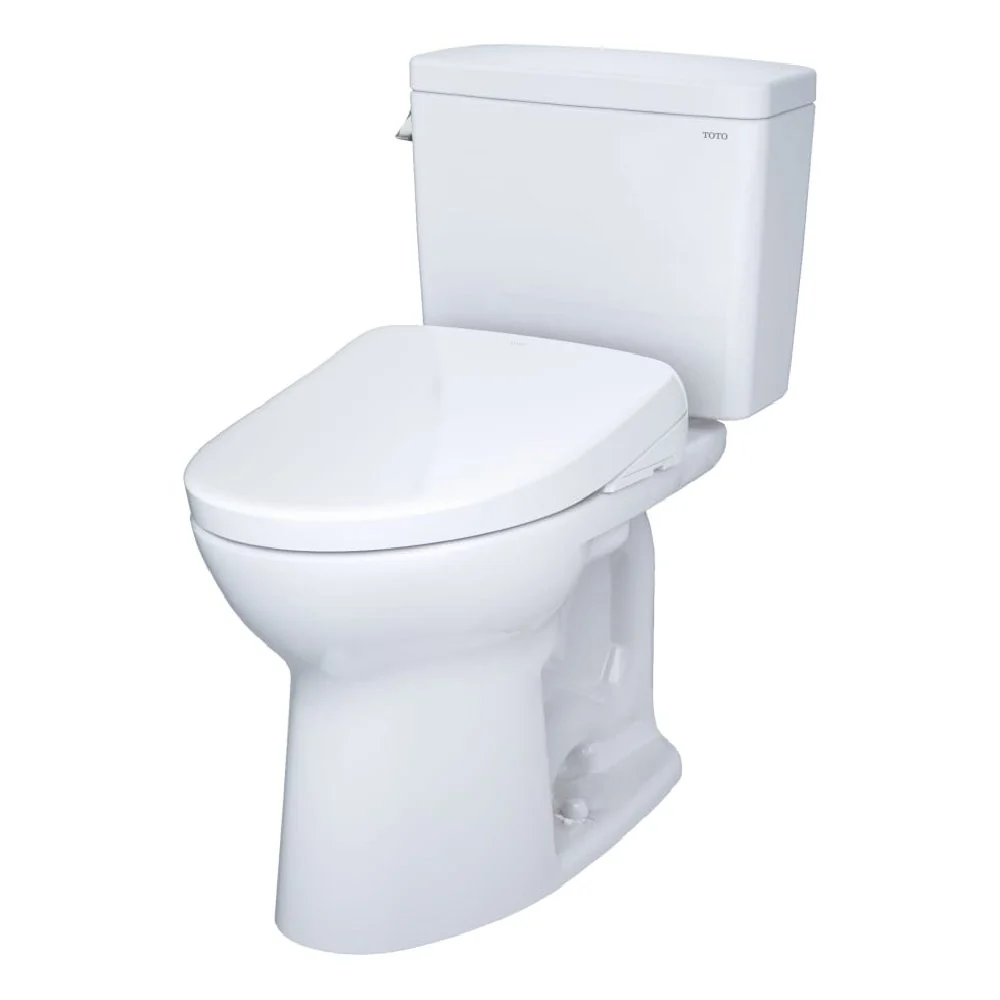 [MW7764736CEFG.10#01] TOTO Drake 1.28 GPF Universal Height Toilet With S7A Auto Open Bidet Seat And 10" Rough In (SAK32529) - Image 16