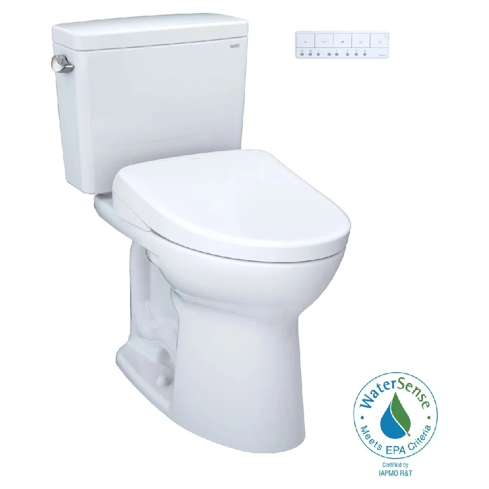 [MW7764736CEGA#01] TOTO Drake 1.28 GPF Elongated Toilet With Washlet S7A Heated Auto Open Bidet Seat (SAK85137) - Image 18