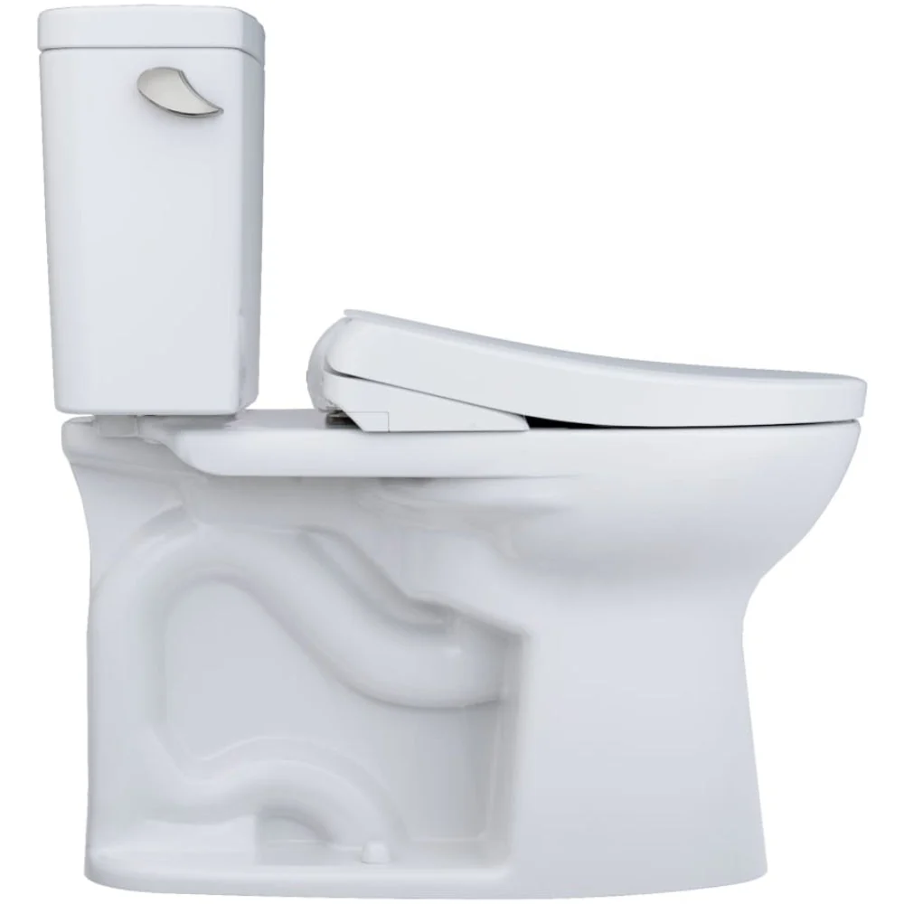[MW7764736CSFG#01] TOTO Drake 1.6 GPF Elongated Chair Height Toilet W/ Washlet S7A Auto Bidet Seat & EWater+ Technology (SAK56915) - Image 19
