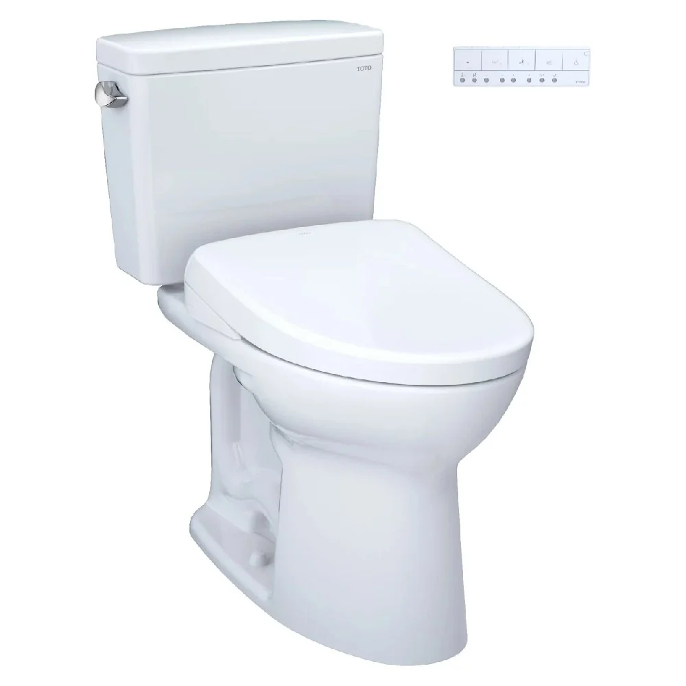 [MW7764736CSFGA.10#01] TOTO Drake 1.6 GPF Universal Height Toilet With Washlet S7A Auto Open Bidet Seat (SAK52849) - Image 3