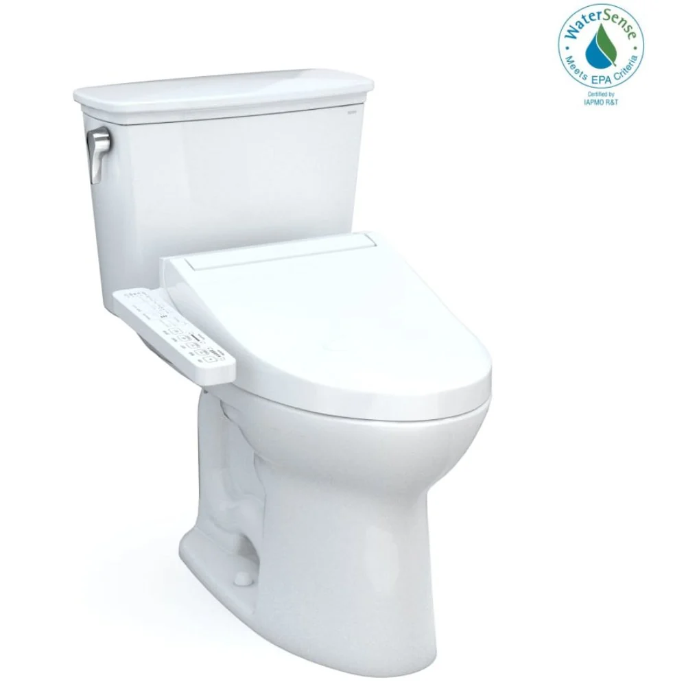 [MW7863074CEFG#01] TOTO Drake Transitional Washlet C2 And 1.28 GPF Elongated Chair Height Toilet With Left Hand Lever (SAK98346) - Image 22