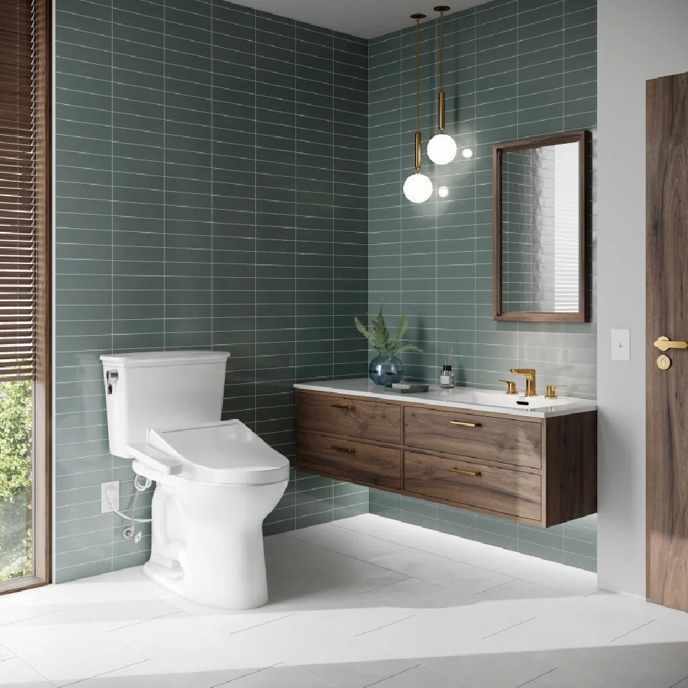 [MW7863074CEG#01] TOTO Drake Transitional Washlet C2 Bidet Seat With 1.28 GPF Elongated Toilet (SAK90371) - Image 10