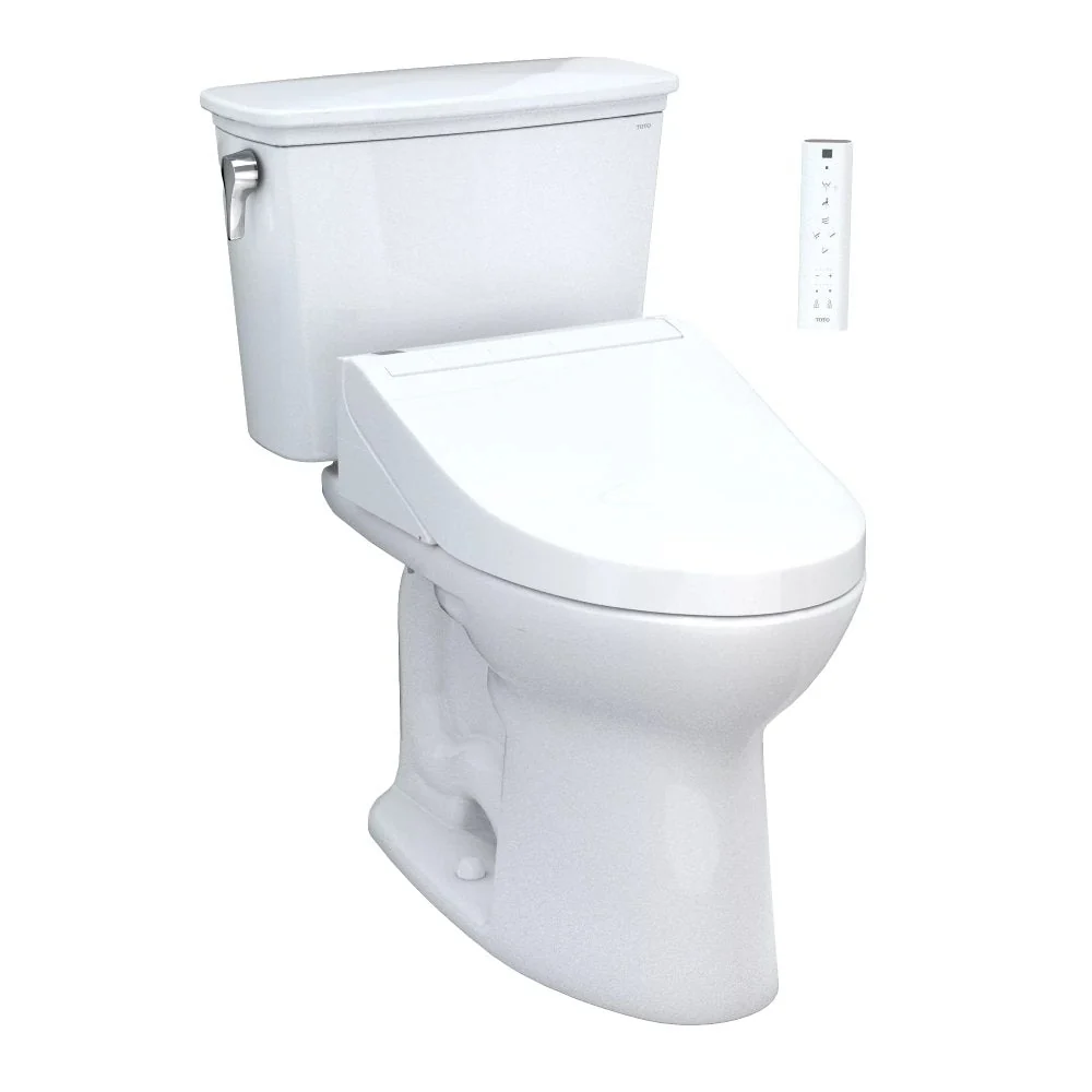 [MW7863084CEFG#01] TOTO Drake Transitional Washlet C5 Bidet Seat With 1.28 GPF Universal Height Toilet (SAK79421) - Image 3