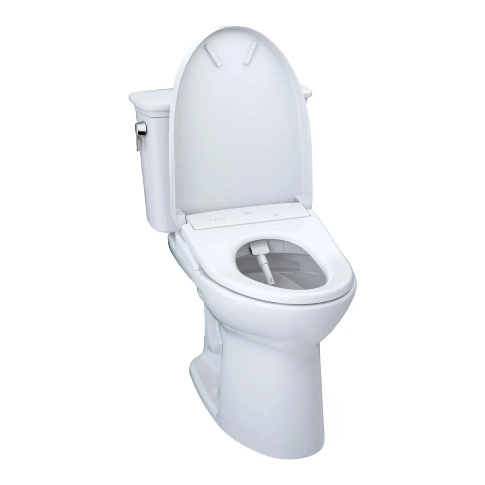 [MW7864726CEFG#01] TOTO Drake 1.28 GPF Elongated Chair Height Toilet Seat With Transitional Washlet S7 (SAK18215) - Image 17