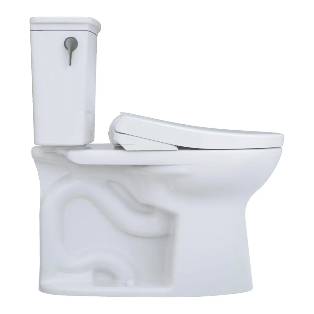 [MW7864726CEFG#01] TOTO Drake 1.28 GPF Elongated Chair Height Toilet Seat With Transitional Washlet S7 (SAK18215) - Image 19
