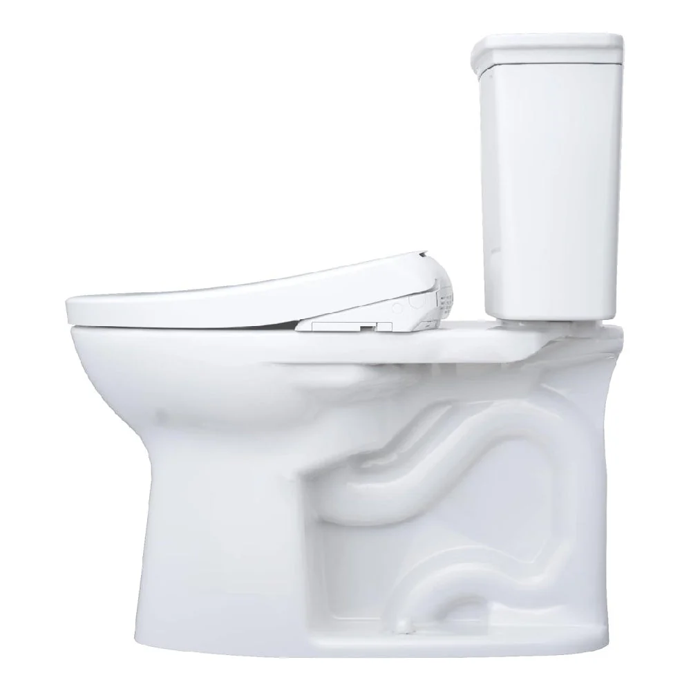 [MW7864726CEFG#01] TOTO Drake 1.28 GPF Elongated Chair Height Toilet Seat With Transitional Washlet S7 (SAK18215) - Image 21