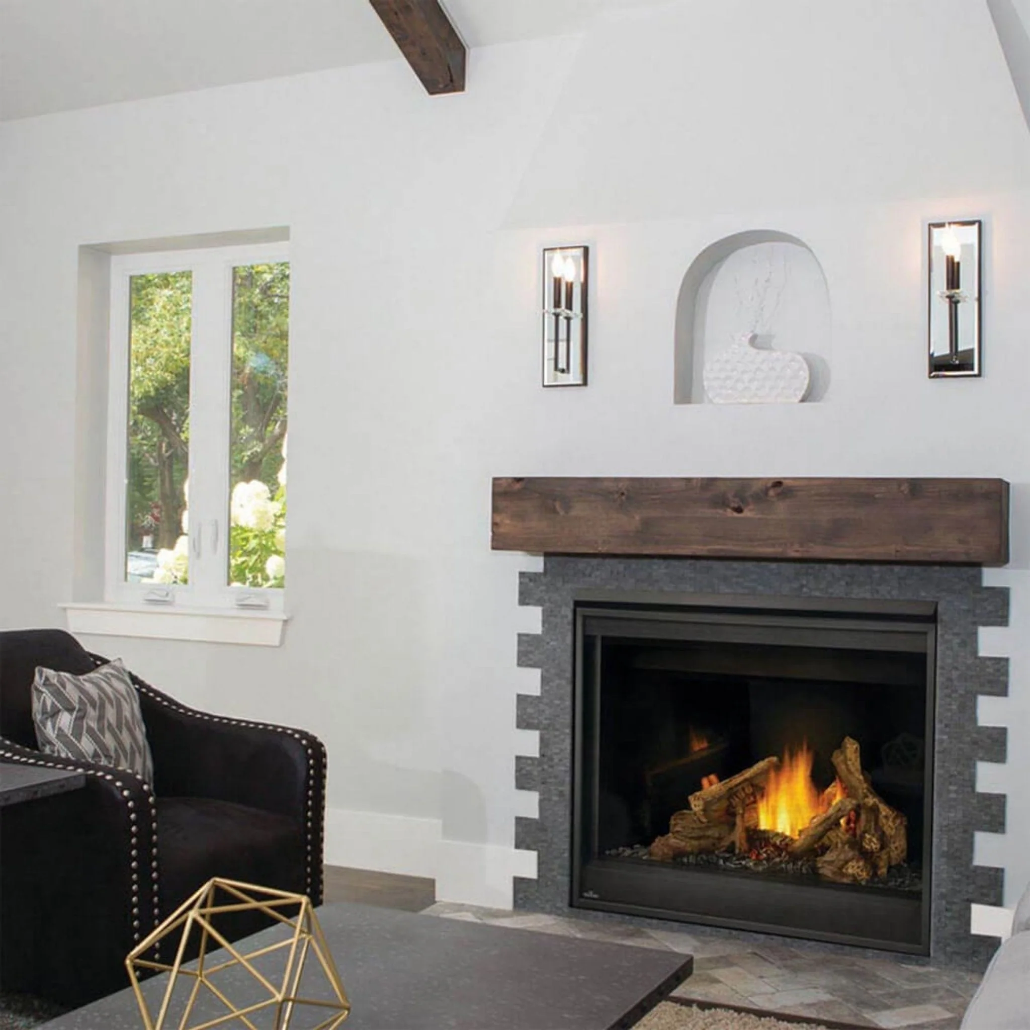 Napoleon Ascent 42 Direct Vent Electronic Ignition Natural Gas Fireplace With Back-Up Control System, 42" [B42NTRE] - Image 3