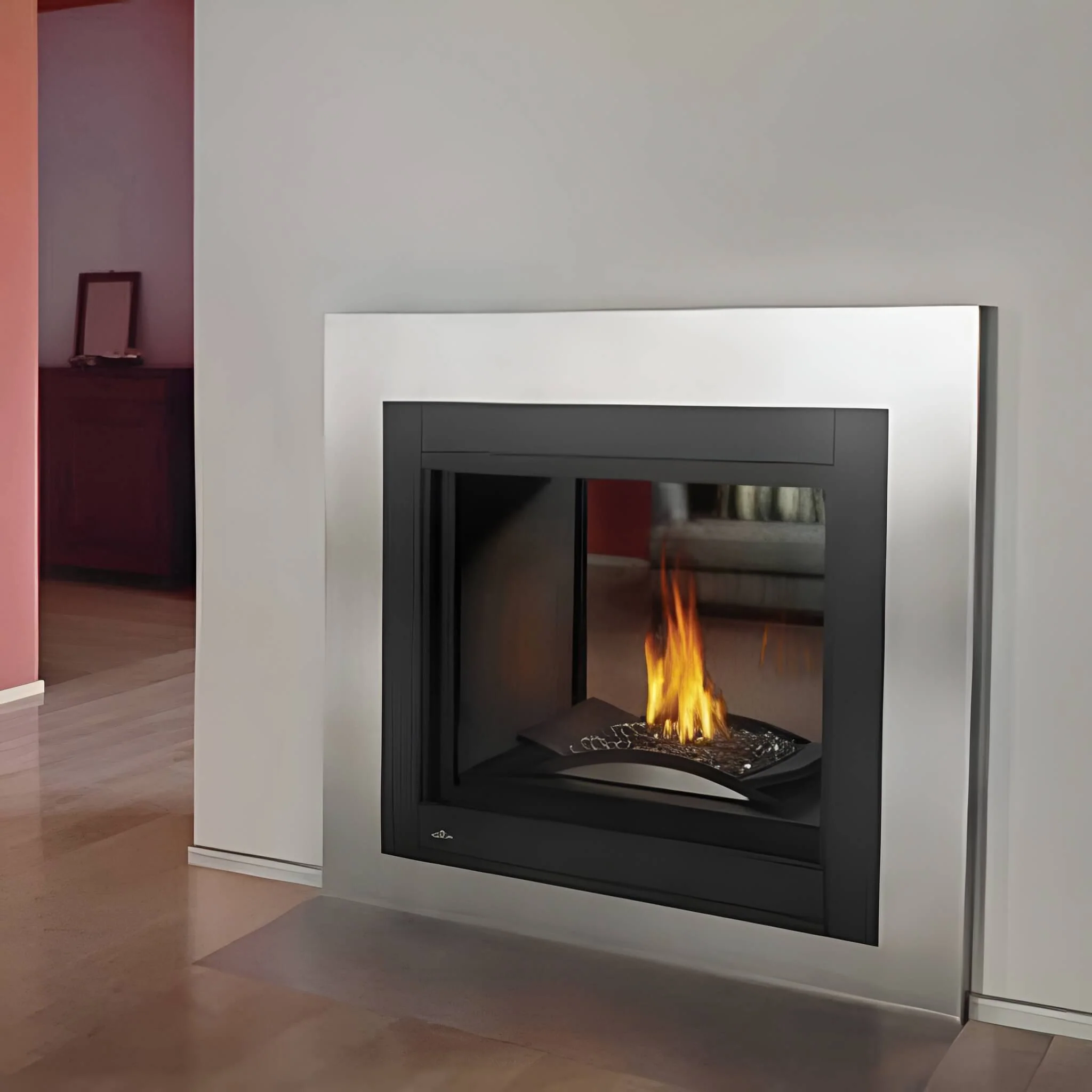 Napoleon Ascent Multi-View 3 Sided Log Set Direct Vent Natural Gas Fireplace [BHD4PNA] - Image 5