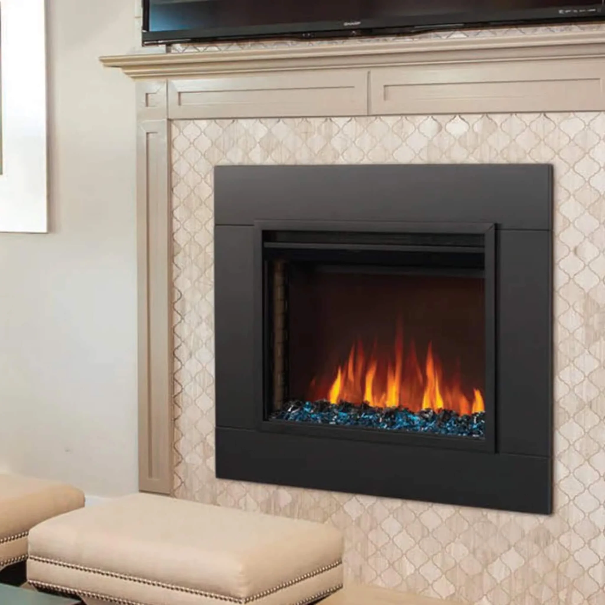 Napoleon Cineview 30 Self-Trimming Electric Fireplace Insert, 30" [NEFB30H] - Image 7
