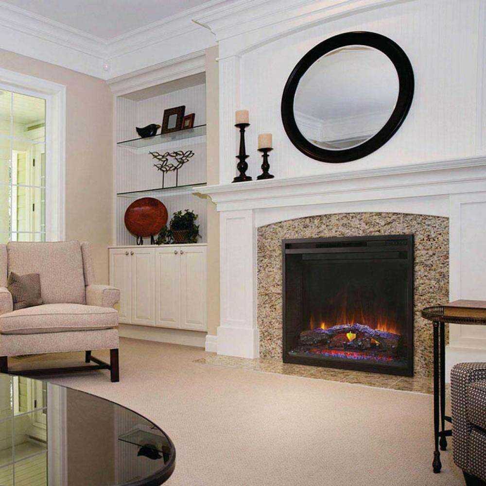 Napoleon Element Self-Trimming Built-in Electric Fireplace [NEFB36/42H-BS-1] - Image 8