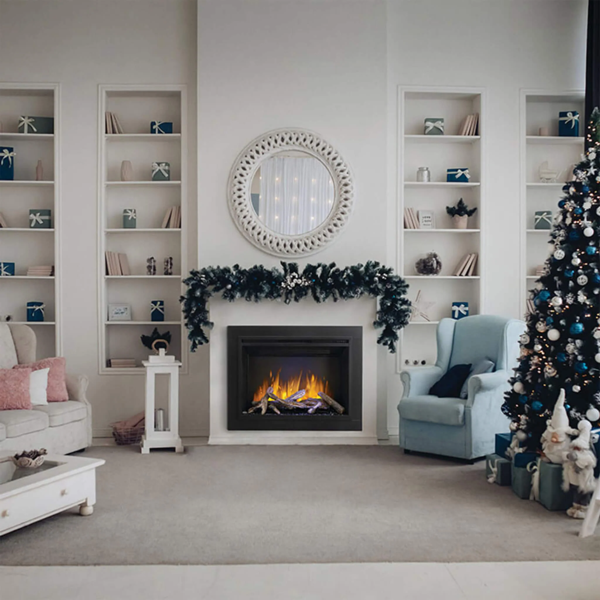 Napoleon Elevation 36" Built-In Electric Fireplace [NEFB36H-MF] - Image 4