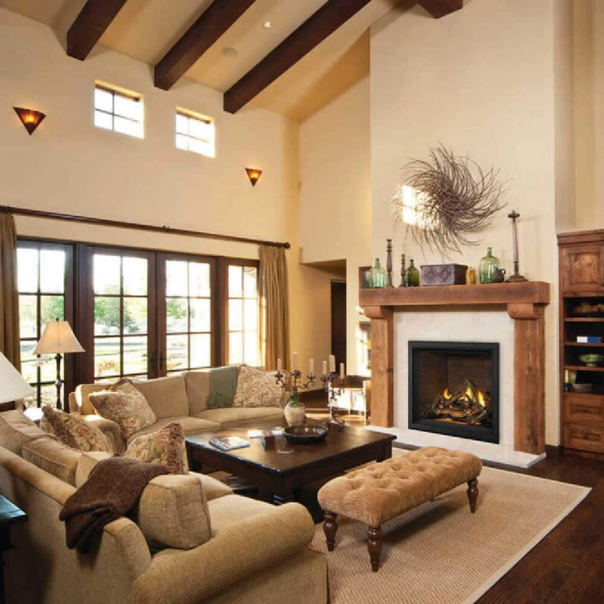 Napoleon Elevation X 36 Direct Vent Electronic Ignition Propane Gas Fireplace With Remote Control, 38" [EX36N/PTEL] - Image 3