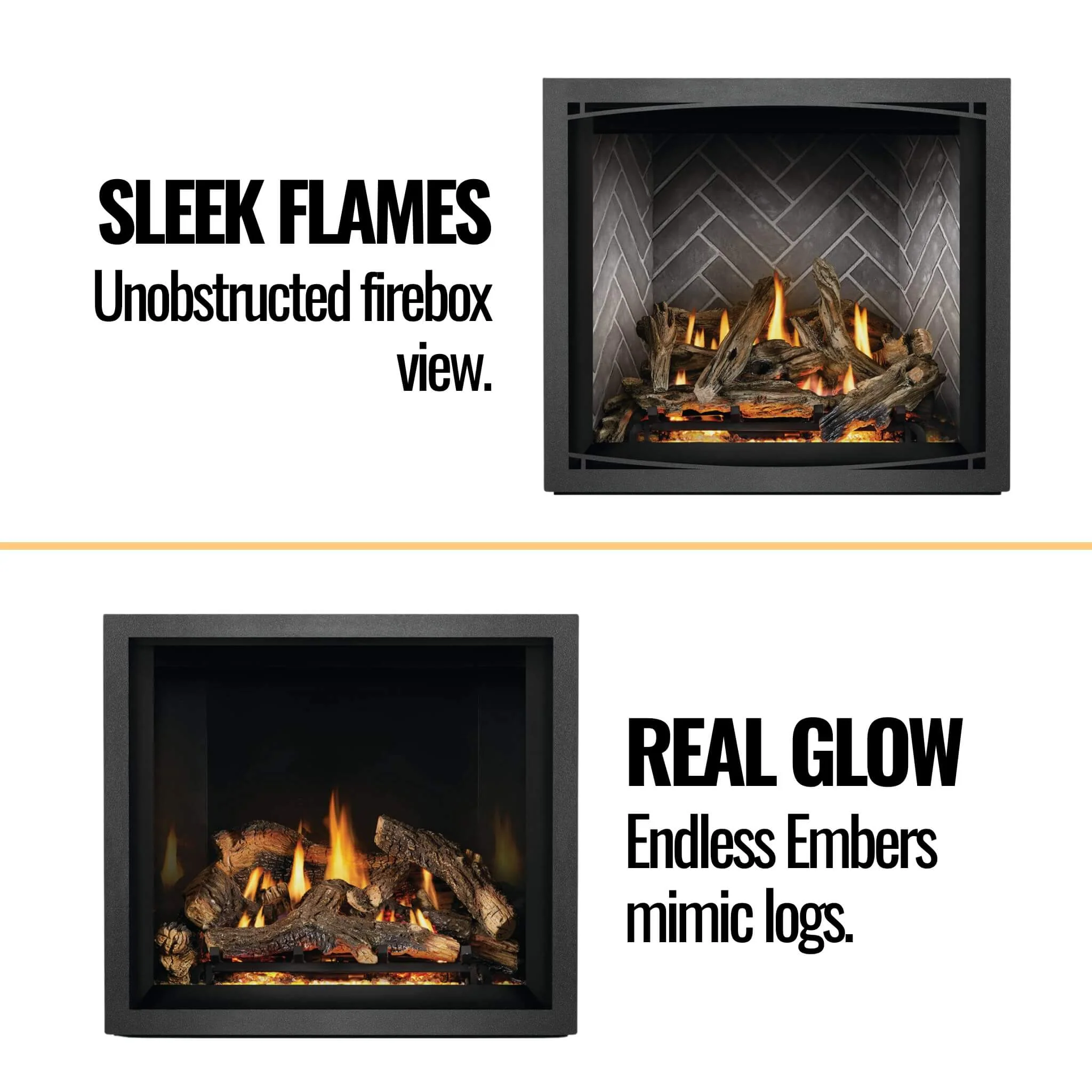 Napoleon Elevation X 36 Direct Vent Electronic Ignition Propane Gas Fireplace With Remote Control, 38" [EX36N/PTEL] - Image 7