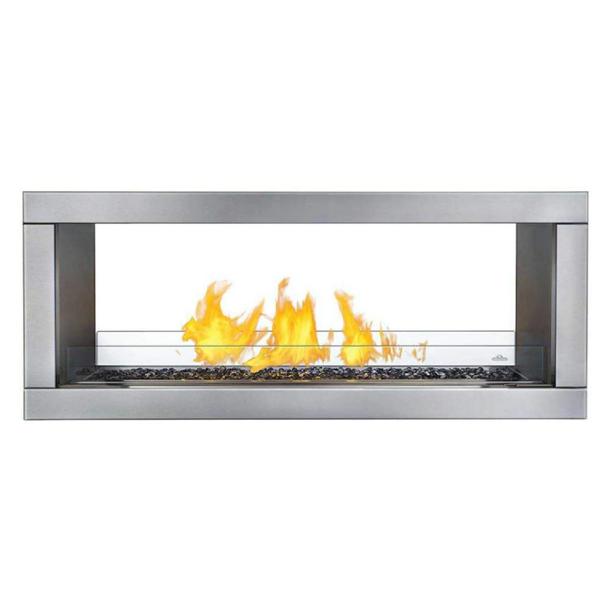 Napoleon Galaxy 48 Outdoor Linear See-Thru Electronic Start Natural Gas Fireplace, 50" [GSS48STE] - Image 4