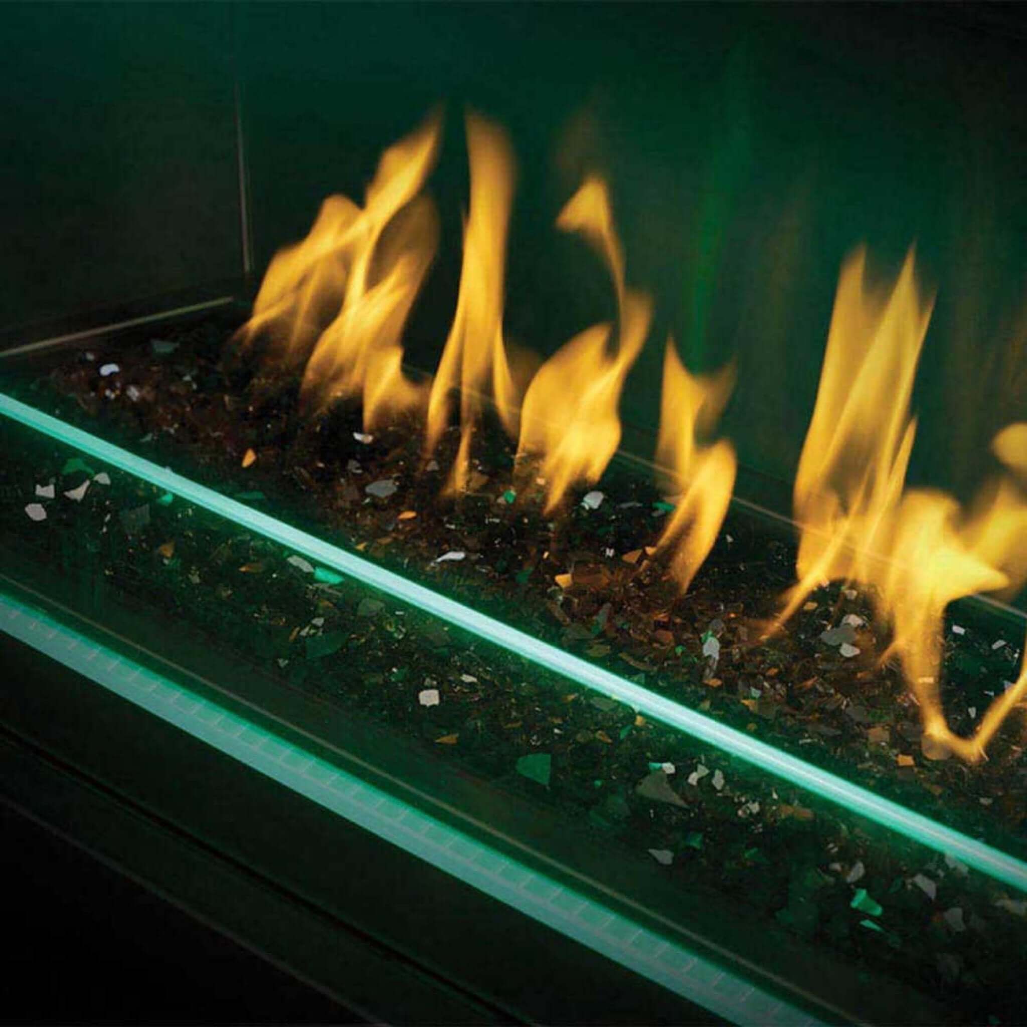 Napoleon Galaxy 48 Outdoor Linear Single-Sided Electronic Start Natural Gas Fireplace [GSS48E] - Image 6