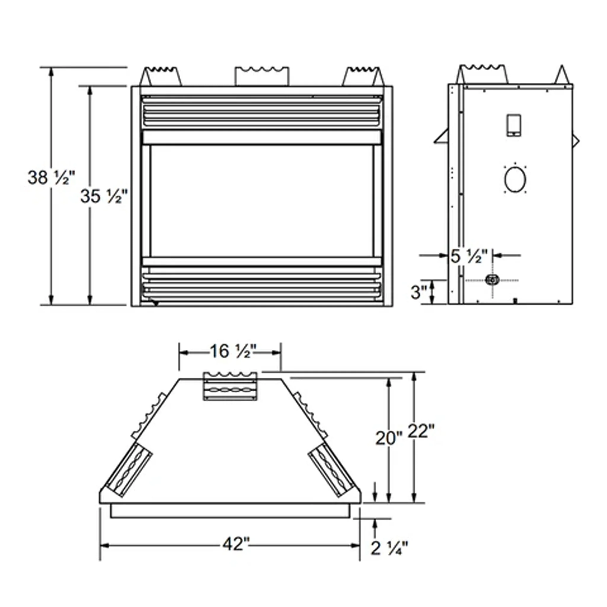 Napoleon Grandville Vent-Free Natural Gas Fireplace [GVF42-1N] - Image 5
