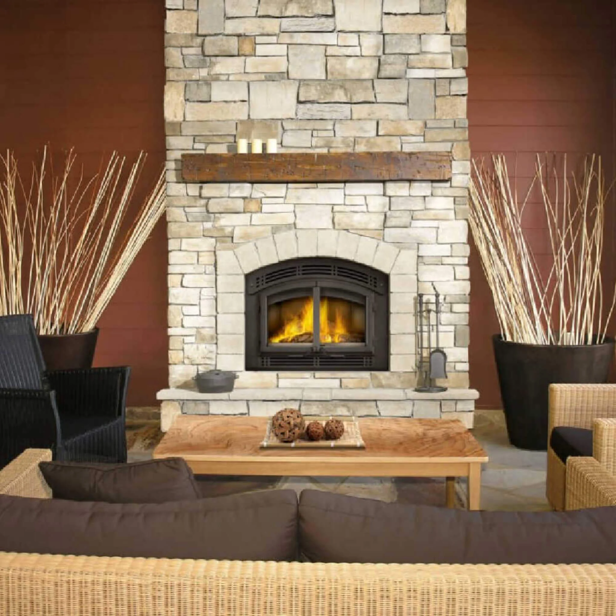 Napoleon High Country 3000 Wood Burning Fireplace, 42" [NZ3000H-1] - Image 3