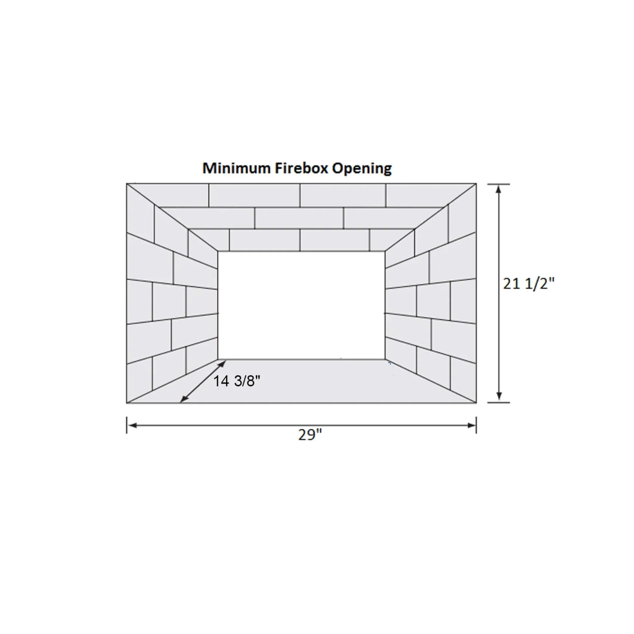 Napoleon Oakville 3 Direct Vent Natural Gas Fireplace Insert, 28" [GDI3N-1] - Image 9