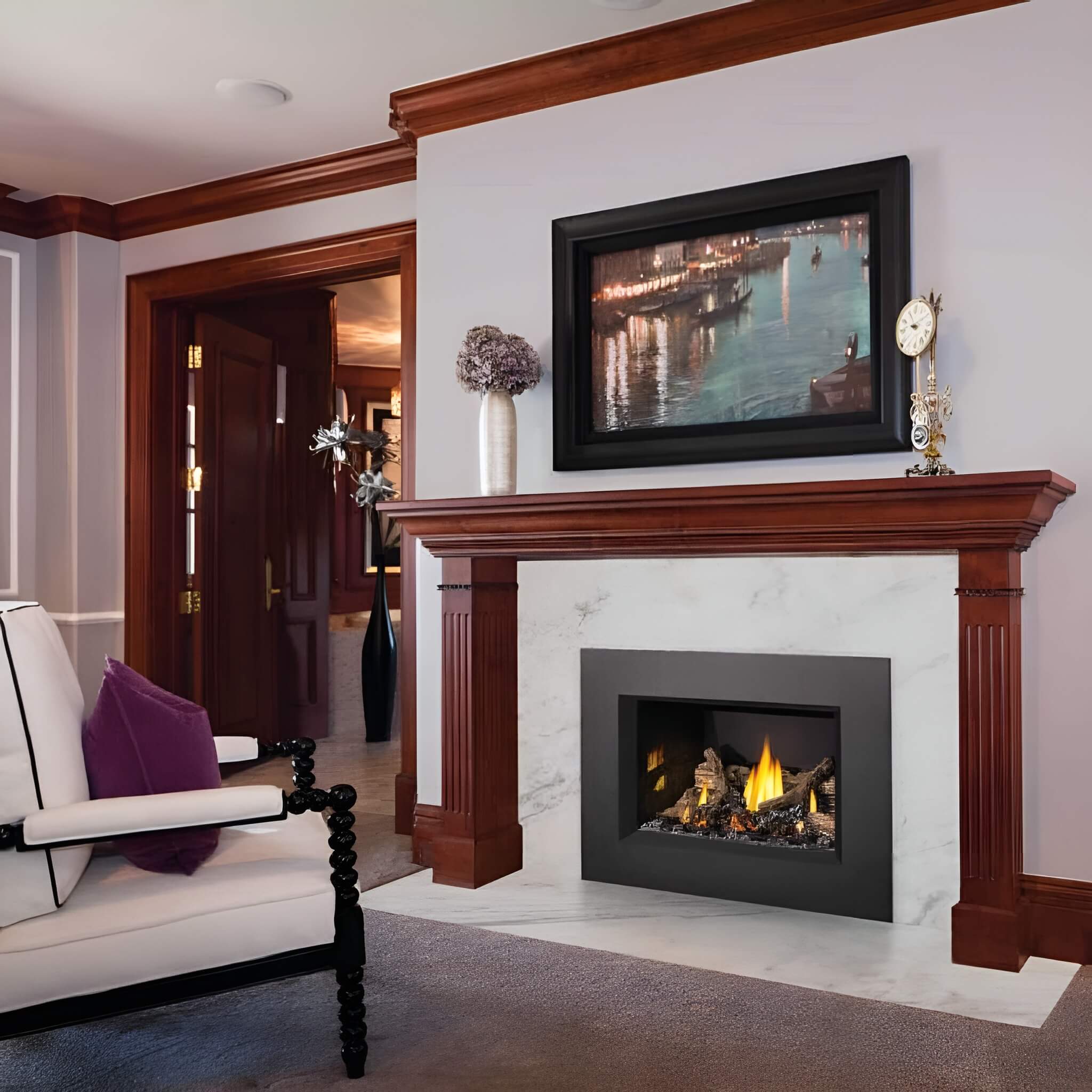 Napoleon Oakville X3/X4 Direct Vent Electronic Ignition Natural Gas Fireplace Insert (GDIX3N/4N-1) - Image 4