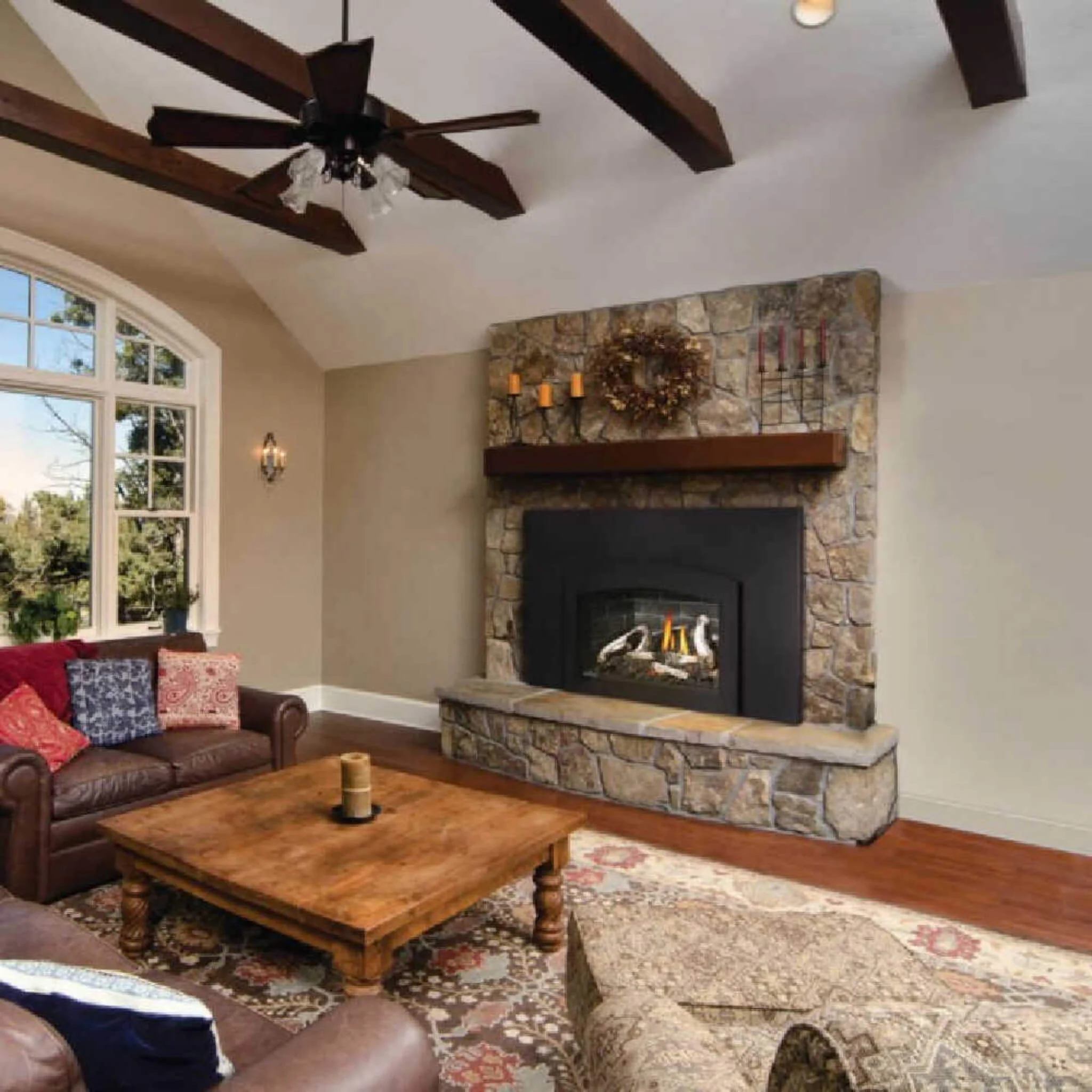 Napoleon Oakville X3/X4 Direct Vent Electronic Ignition Natural Gas Fireplace Insert (GDIX3N/4N-1) - Image 7