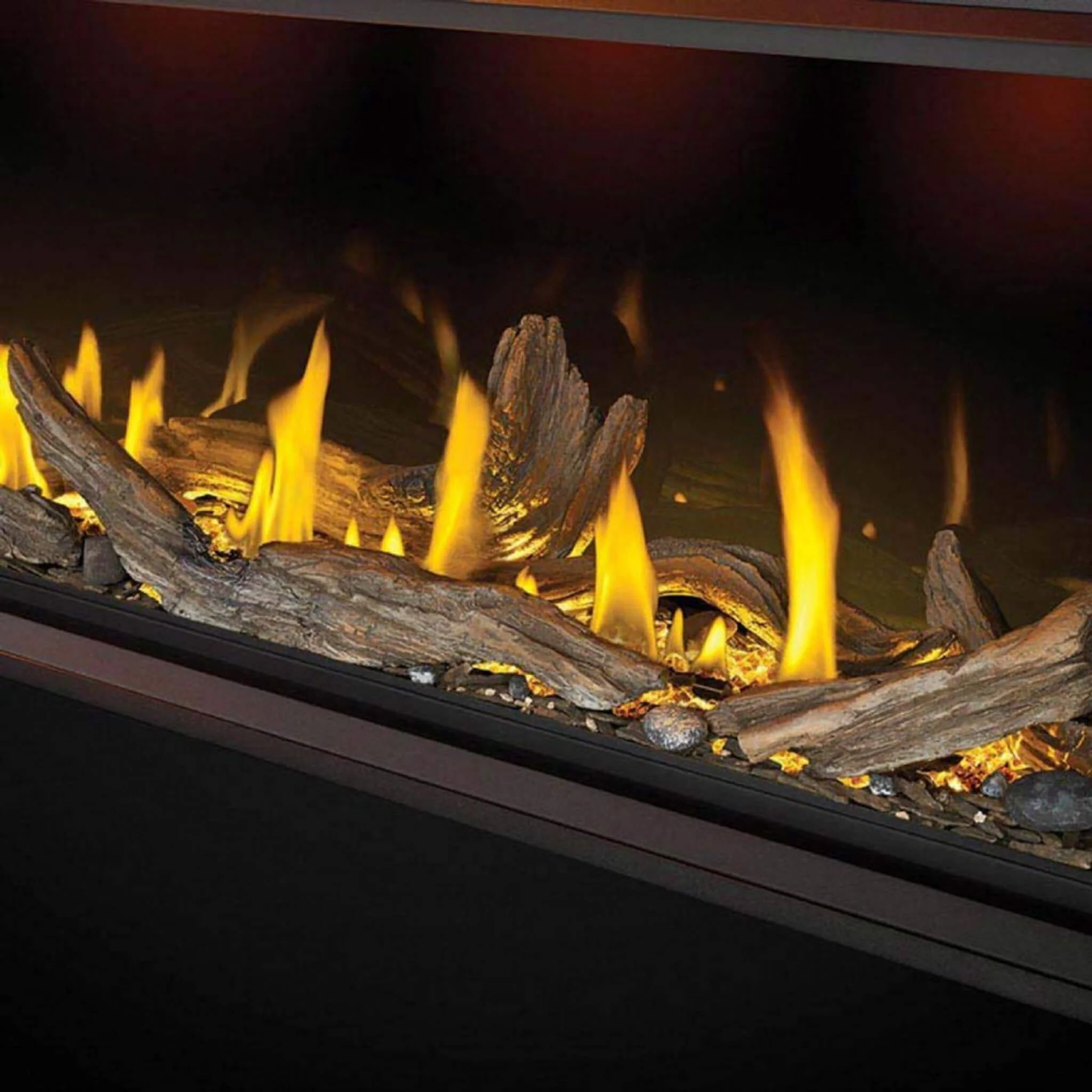 Napoleon Tall Linear Vector Direct Vent Natural Gas Fireplace With Remote Control [TLV50/62/74N] - Image 9
