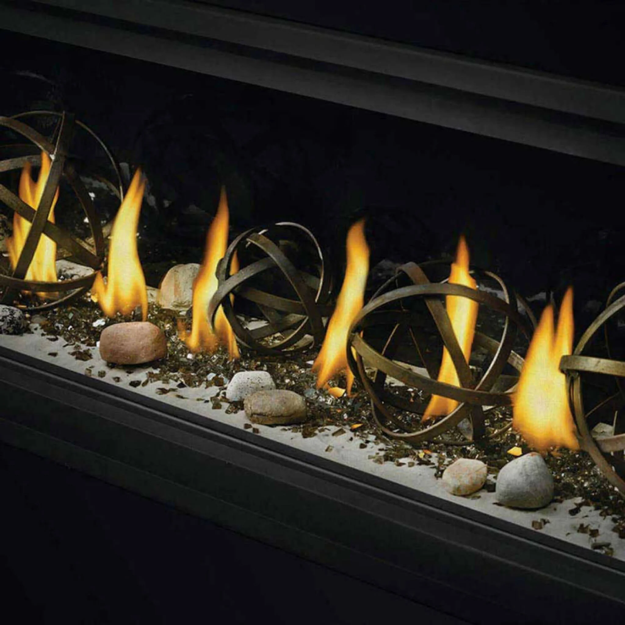 Napoleon Vector™ 38 See-Through Direct Vent Electronic Ignition Natural Gas Fireplace With eFIRE Bluetooth App, 38" [LV38N2-1] - Image 5