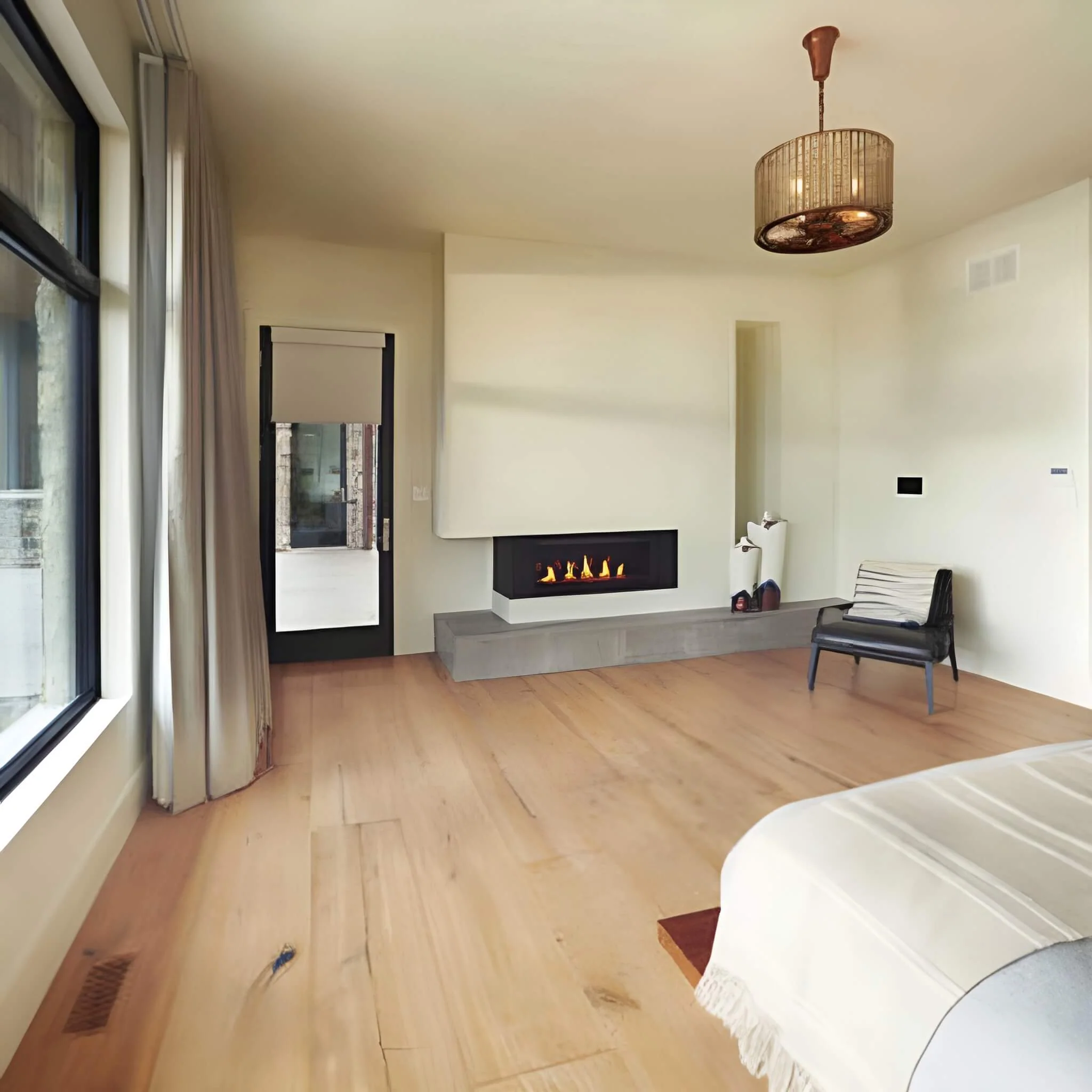 Napoleon Vector™ 38 Single-Sided Direct Vent Electronic Natural Gas Fireplace With eFire App, 53" [LV38N-1] - Image 3