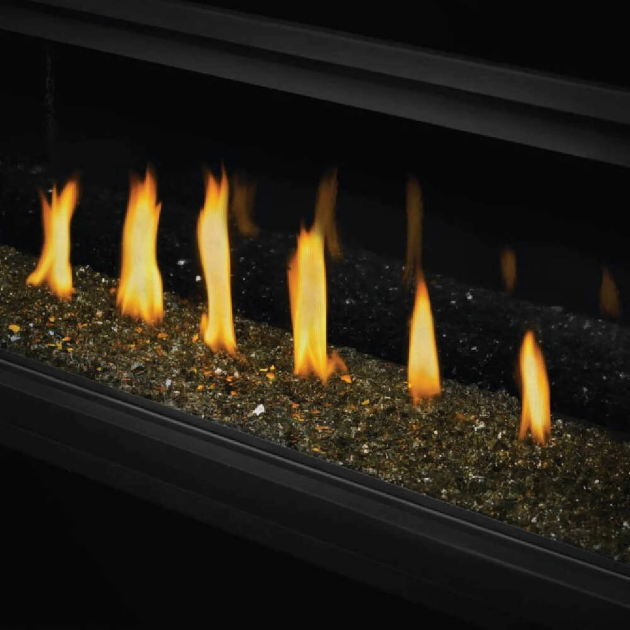 Napoleon Vector 50 Single-Sided Direct Vent Electronic Natural Gas Fireplace With Night Light System, 65" [LV50N-2] - Image 4