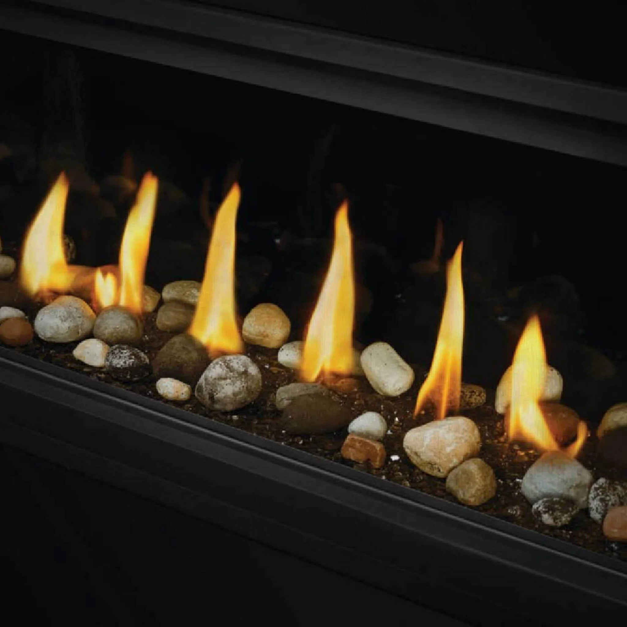 Napoleon Vector 50 Single-Sided Direct Vent Electronic Natural Gas Fireplace With Night Light System, 65" [LV50N-2] - Image 6