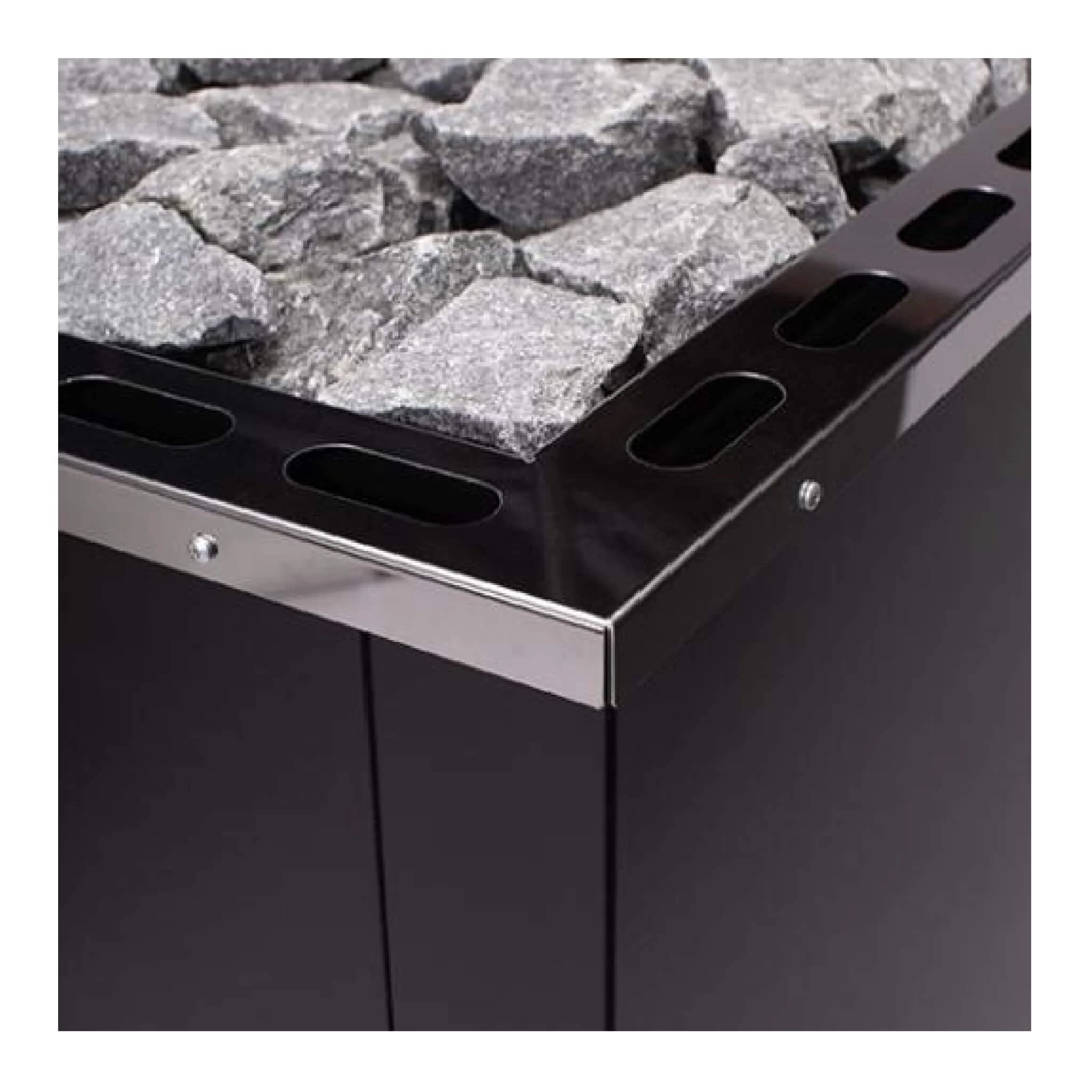Narvi 30/50 Wood-Burning Sauna Stove With Sauna Stones (SAK57961) - Image 5