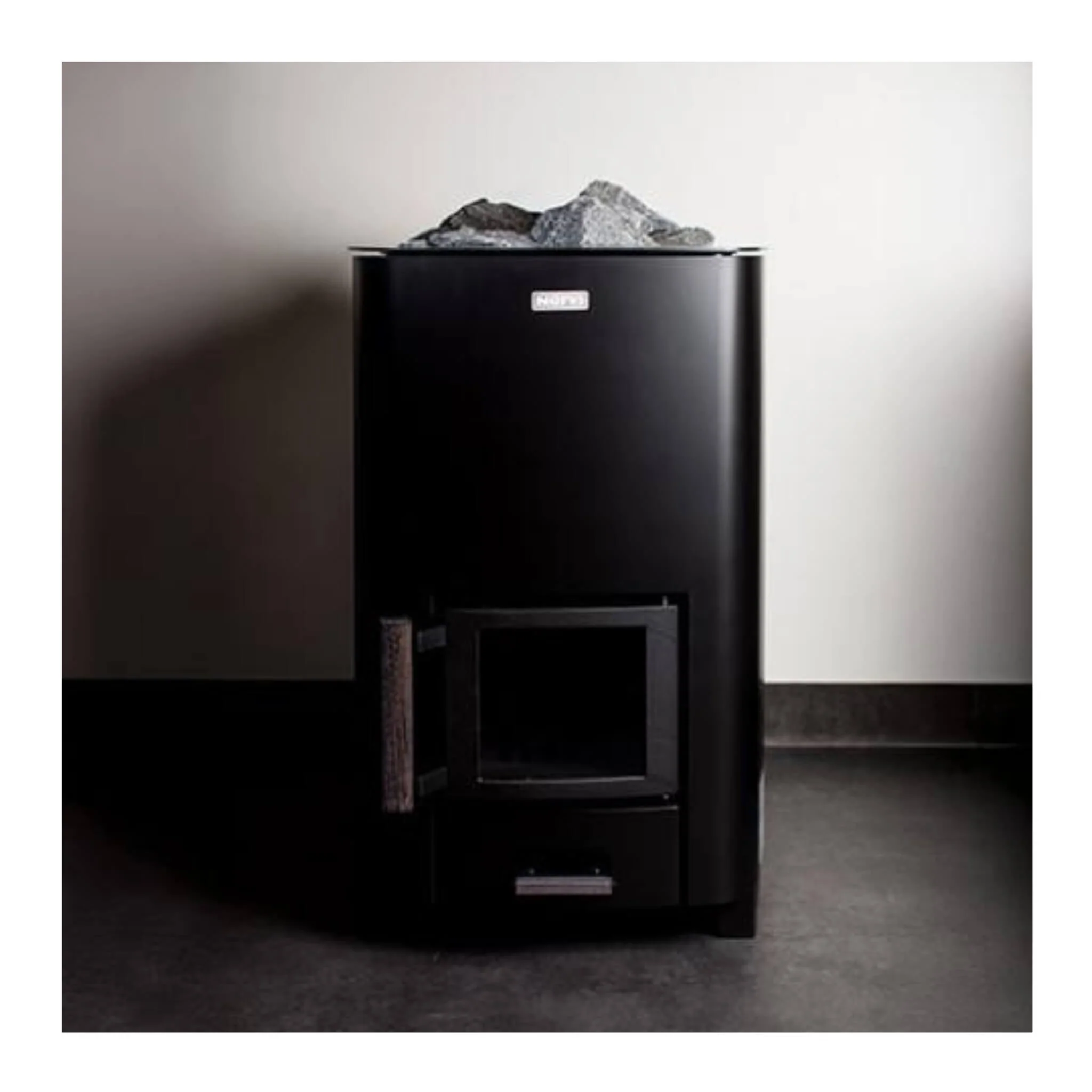 Narvi NC Black Wood-Burning Sauna Stove With Stones (SAK45812) - Image 7